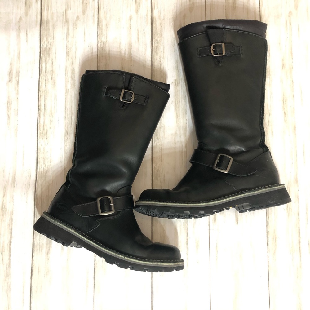 Merrell Wilderness Remix All Weather Black Boots